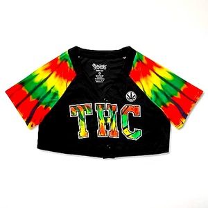 Rasta THC Crop Top Jersey